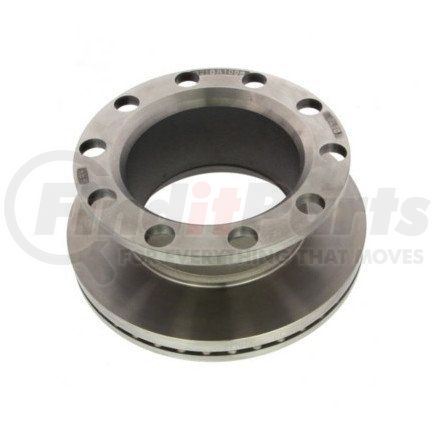 3218A1145 by MERITOR - Disc Brake Rotor - 1.75" U-Type, 10 Mounting Holes, 387 mm OD, 45 mm Disc Thickness