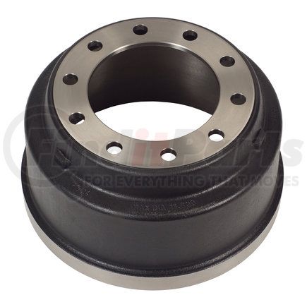 HD1M by DAYTON PARTS - Brake Drum - 16.5" x 7" Outboard Mount, 8.78" Pilot, 10 Bolt Holes