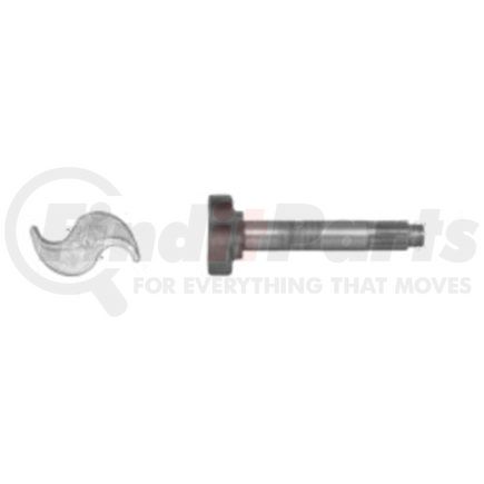 E9764 by MERITOR - Air Brake Camshaft - Right, 10.16" Length, Drive Axle, for 16.50" Brake Diameter