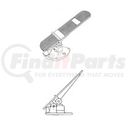 Meritor RSN4017E Brake Backing Plate TREADLE KIT