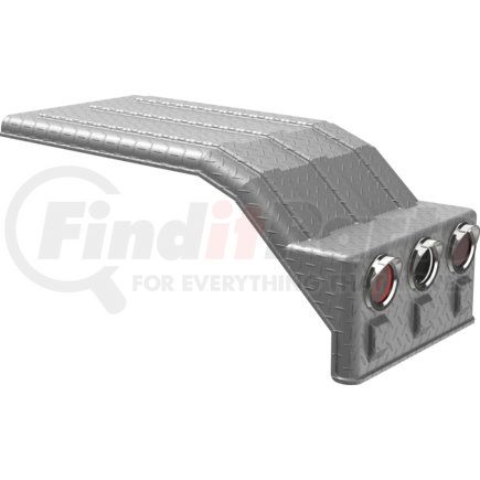 pm1554ldps by MINIMIZER - Fender for MIN1500/1554, MIN1550, TA1554, TF1554 Diamond Plate Silver(Light Box)