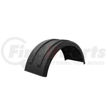 pm2218b by MINIMIZER - 18" Wide Lift Axle Fender Black