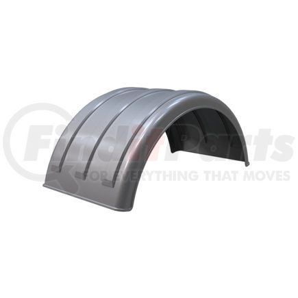 pm2261pl by MINIMIZER - Dual Fender for 22.5 Tire Liquid Platium