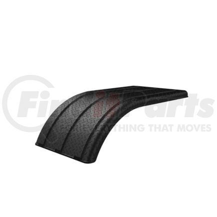 pm4001dpb by MINIMIZER - Contour Fender for MIN4050 & MIN4000 Diamond Plate Black