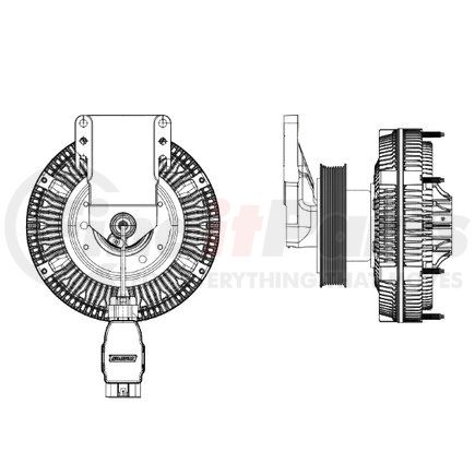 9910381 by HORTON - Engine Cooling Fan Clutch