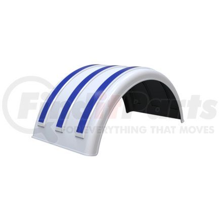 10001880 by MINIMIZER - Dual Fender for 22.5 Tire TPO (Paintable)