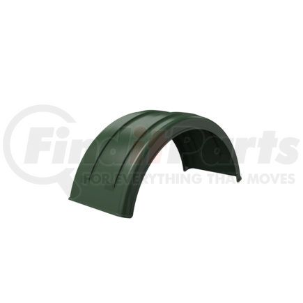 10001852 by MINIMIZER - 18" Wide Lift Axle Fender Green