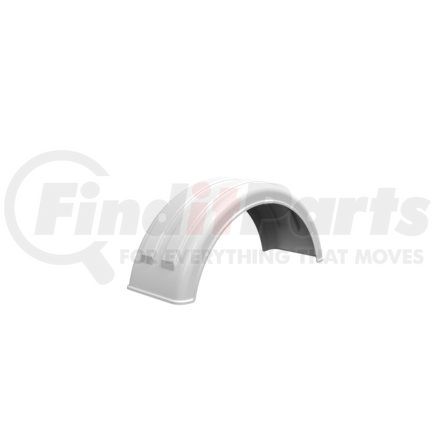 10001765 by MINIMIZER - Single Fender for 16.5 Tire White