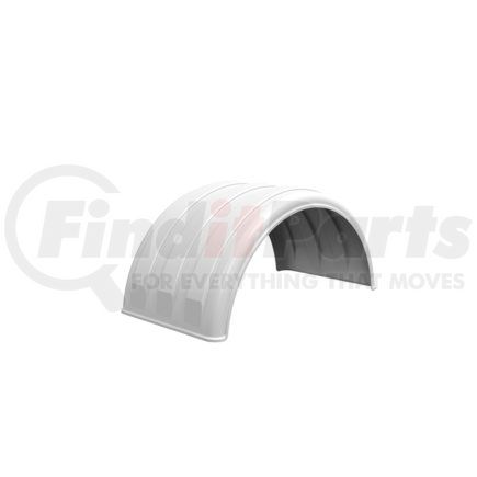 10001755 by MINIMIZER - Dual Fender for 16.5 Tire White