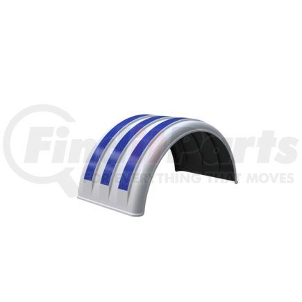 10001758 by MINIMIZER - Dual Fender for 16.5 Tire TPO (Paintable)