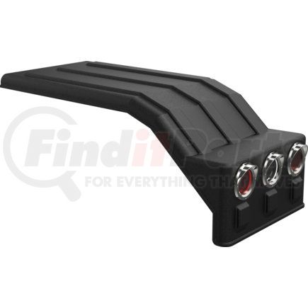 10001730 by MINIMIZER - Fender for MIN1500/1554, MIN1550, TA1554, TF1554 Black (Light Box)