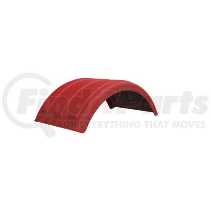 10001716 by MINIMIZER - 151 Dual Single Axle Fender Red