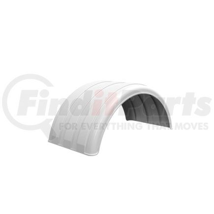 10001775 by MINIMIZER - Dual Fender for 19.5 Tire White