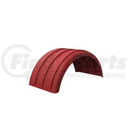 10001774 by MINIMIZER - Dual Fender for 19.5 Tire Red