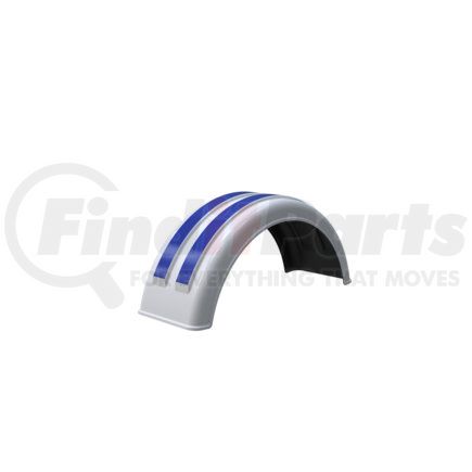 10001768 by MINIMIZER - Single Fender for 16.5 Tire TPO (Paintable)