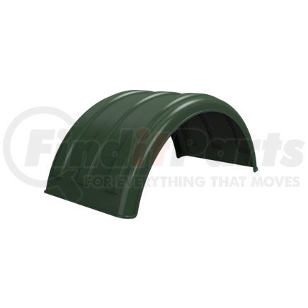 10001874 by MINIMIZER - Dual Fender for 22.5 Tire Green