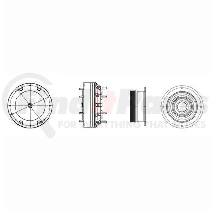 79A7628 by HORTON - Fan Clutch Module, Assembly, Remanufactured, *DMA, Sheave*10-"PK", 175