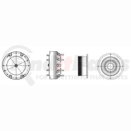 79A7630 by HORTON - Fan Clutch Module, Assembly, Remanufactured, *DMA, Sheave*8-PK*212