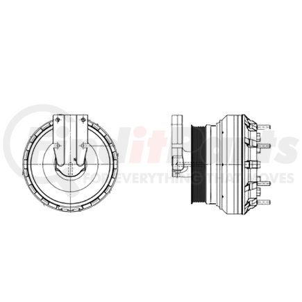 79A8287 by HORTON - Engine Cooling Fan Clutch