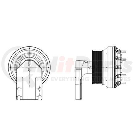 99A7239 by HORTON - Engine Cooling Fan Clutch