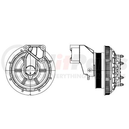 79A9709 by HORTON - Engine Cooling Fan Clutch