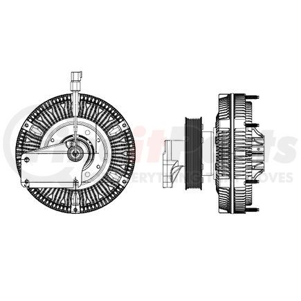 9910174 by HORTON - Engine Cooling Fan Clutch