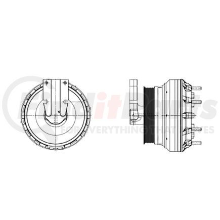 99A8287 by HORTON - Engine Cooling Fan Clutch