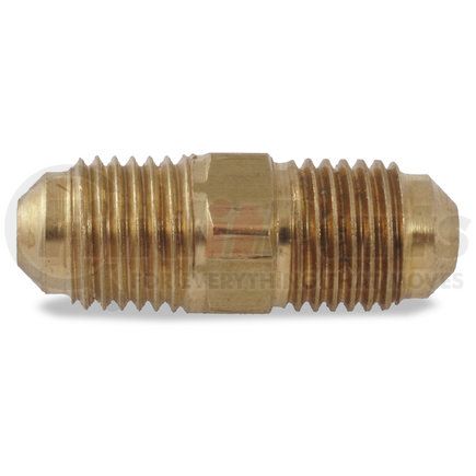 Velvac 14209 Flare Fitting SAE 45° Flare Fitting, Union, Brass, 3/4", 1-1/16"-14 Thread