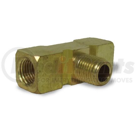 Velvac 16015 Pipe Fitting Pipe Fitting, Male Branch Tee, Brass, 1/4"