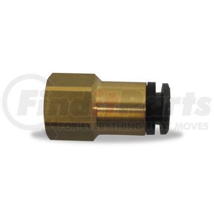 16103 by VELVAC - Push-Lock Air Brake Fitting, Female Connector, 1/4" x 1/4"