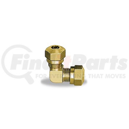 Velvac 16580 Air Brake Fitting Nylon Air Brake Tube Fitting, Elbow Ends Tube, 1/2"