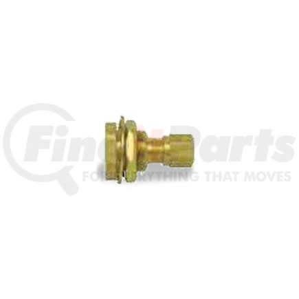 17099 by VELVAC - Clamping Stud, Bulkhead Fitting, Female to Nylon Tubing, 3/8" Tube Size, 3/8" NPTF Thread