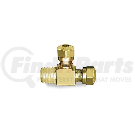 Velvac 17142 Air Brake Fitting Nylon Air Brake Tube Fitting, Tee Thread Run, 1/4" x 1/8"