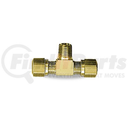 Velvac 17286 Air Brake Fitting Nylon Air Brake Tube Fitting, Tee Thread Branch, 1/2" x 3/8"