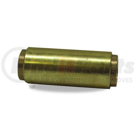 17910 by VELVAC - Push-Lock Air Brake Fitting, Union Connector, Brass, 1/4" x 1/4"