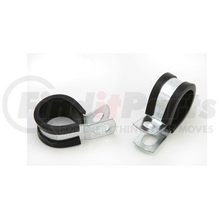 Velvac 21102 Multi-Purpose Clamp Rubber Cushioned Clamp, 1/4" Clamping Diameter, 3/8" Mounting Screw, 5/8" Wide