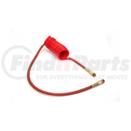 Velvac 22005 Coiled Cable Coiled Nylon Tubing Assembly, 15' Emergency Only