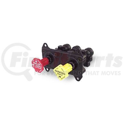 Velvac 34081 Trailer Brake Control Valve Dash Control Valve, MV-3 Style, Combination PP-1 and PP-7 Valve