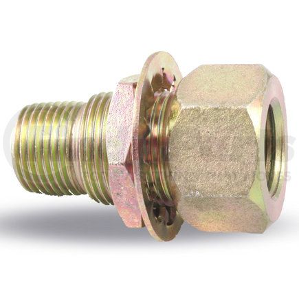 35029 by VELVAC - Clamping Stud, Female, 1/2" MPT, 1/4" FPT One End and 1/2" FPT Other End, 1" -14 Mounting Thread, 2-1/4" Overall Length