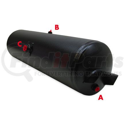 Velvac 35101 Portable Air Tank Air Tank, 8" x 29-1/4", 1425 cubic inch capacity