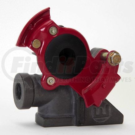 Velvac 35147 Gladhand Plated Aluminum Gladhand, 37° Emergency Gladhands, 3/8" Pipe Thread