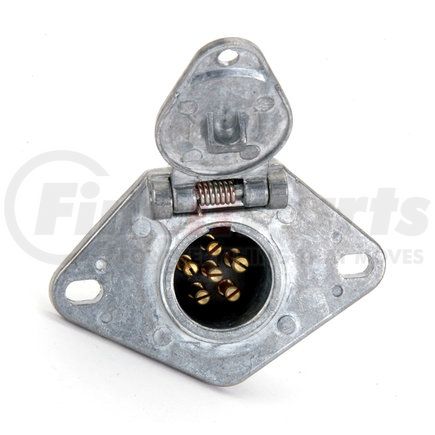 55052 by VELVAC - Six-Way Socket, Durable Zinc Die Cast Housing