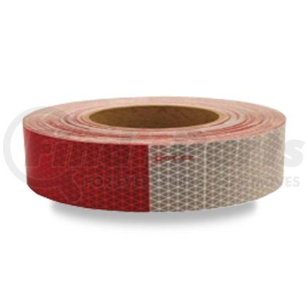 58370 by VELVAC - Conspicuity Tape, Red & White, 2"x150' Roll of 11" Red/7"of White, 5 Year Warranty