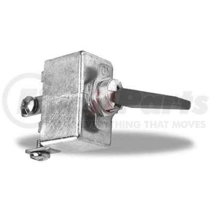 Velvac 90206 Toggle Switch Heavy Duty Double Pole Toggle Switch, DPDT Poles, 21 Amp, 14 VDC, On/Off/On Circuitry, (6) .250"