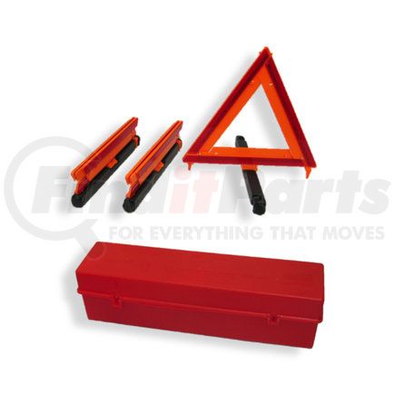 90240 by VELVAC - Emergency Triangle Kit, Three Piece Set