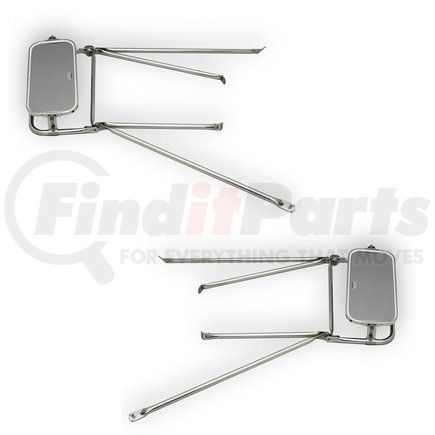 Velvac 712908 Door Mirror Door Mirror - Stainless Steel, 96" Body Width