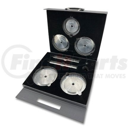 TR3006 by TORQUE PARTS - Truck Wheel Hub Seal Installer Kit - With Five Drivers and Handle Extension, for Class 7 and Class 8 OTR Trucks and Trailers