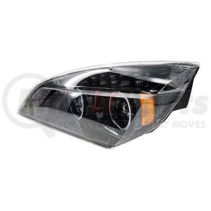 TR567-FRLHL-L by TORQUE PARTS - Headlight - Driver Side, LED, Blackout, for 2018+ Freightliner Cascadia Trucks New Body Style