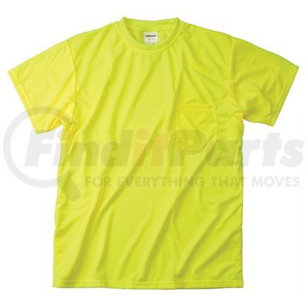 64756 by JJ KELLER - Safegear™ Hi-Vis T-Shirt, Non-Certified, Non-ANSI, Lime Green, Medium, with Pocket