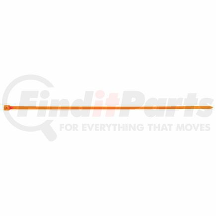 64426 by JJ KELLER - Zip Ties, Fluorescent Orange, Nylon, Standard Duty, 11.8" x .19", .45 lbs.
